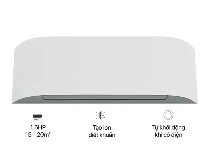 Máy Lạnh Toshiba 1.5 HP RAS-H13T4KCRG-V Inverter premium