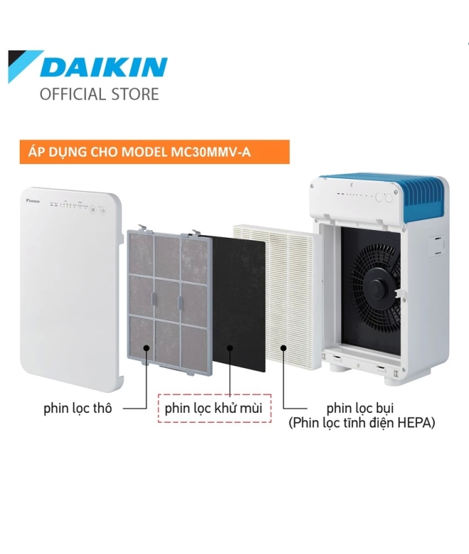 Phin lọc khử mùi Daikin BADP001AE4