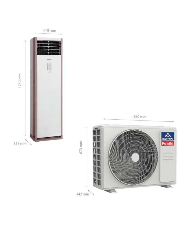 Máy lạnh tủ đứng Funiki 3 HP FC 27MMC1 