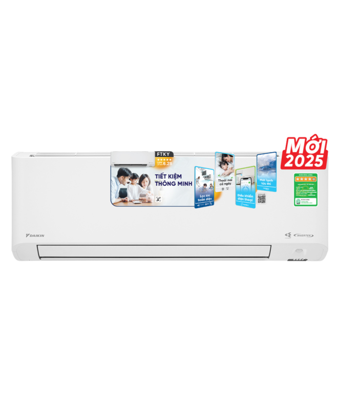 Máy Lạnh Daikin Inverter 1 HP FTKY25ZVMV